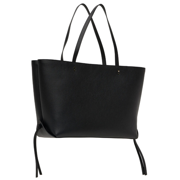 $1690 NEW CHLOE BLACK LEATHER TOTE BAG SHOPPER PURSE NWT - Picture 5 of 13